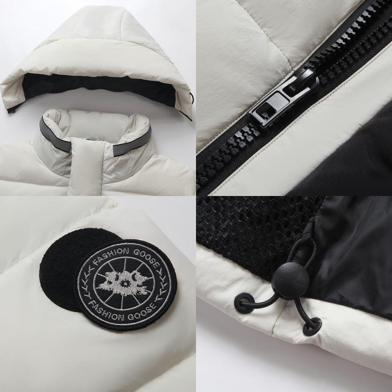 冬季保暖抗行标白鸭绒连帽羽绒服情侣款潮B外套247-2688-p170,男装羽绒服,电商B247