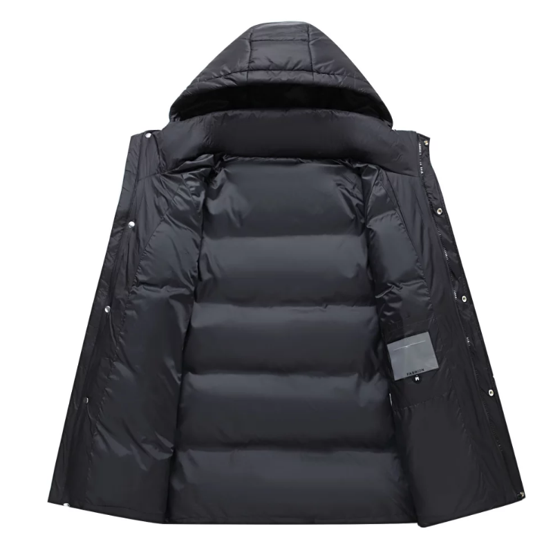 冬季防风保暖标白鸭绒连帽外套羽绒服情侣款有标B247-238-p145,男装羽绒服,电商B247