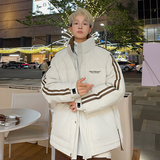 冬季新款新标潮牌白鸭绒外套羽绒服男女同款B247-7008-P160，男装羽绒服，电商B247