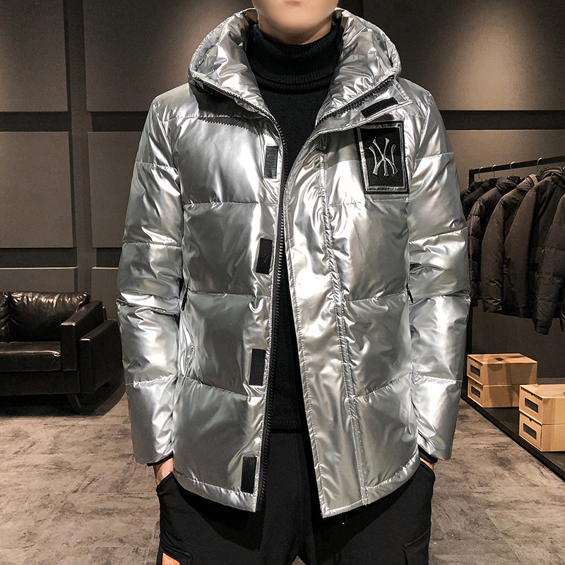 2022冬季新款短款羽绒服保暖加厚亮面外穿潮男DS-B247-2013-P100，男装羽绒服，电商B247