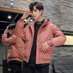 2020电商B247冬季新款羽绒服男舒适加厚韩版休闲短款7804-P90图片