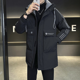 冬季新款新标潮牌白鸭绒外套羽绒服男女同款B247-68117-P258，男装羽绒服，电商B247