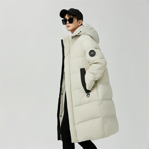 冬季暖标90白鸭绒连帽外套羽绒服情侣款 带B247-2689-p240图片
