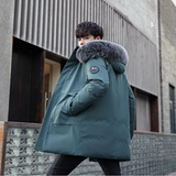 2022冬季新款白鸭绒羽绒服大毛领加厚抗寒外套DS-B247-2099-P200，男装羽绒服，电商B247