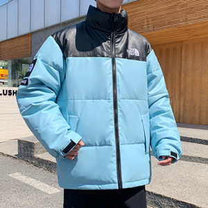 2022冬季外套短拼色羽绒服白鸭绒男装加厚保暖DS-B247-MY21-P145图片