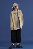 2023年秋季新款中性风学生外套夹克男女同款宽松DS-B247-A110-P75，男装夹克，电商B247