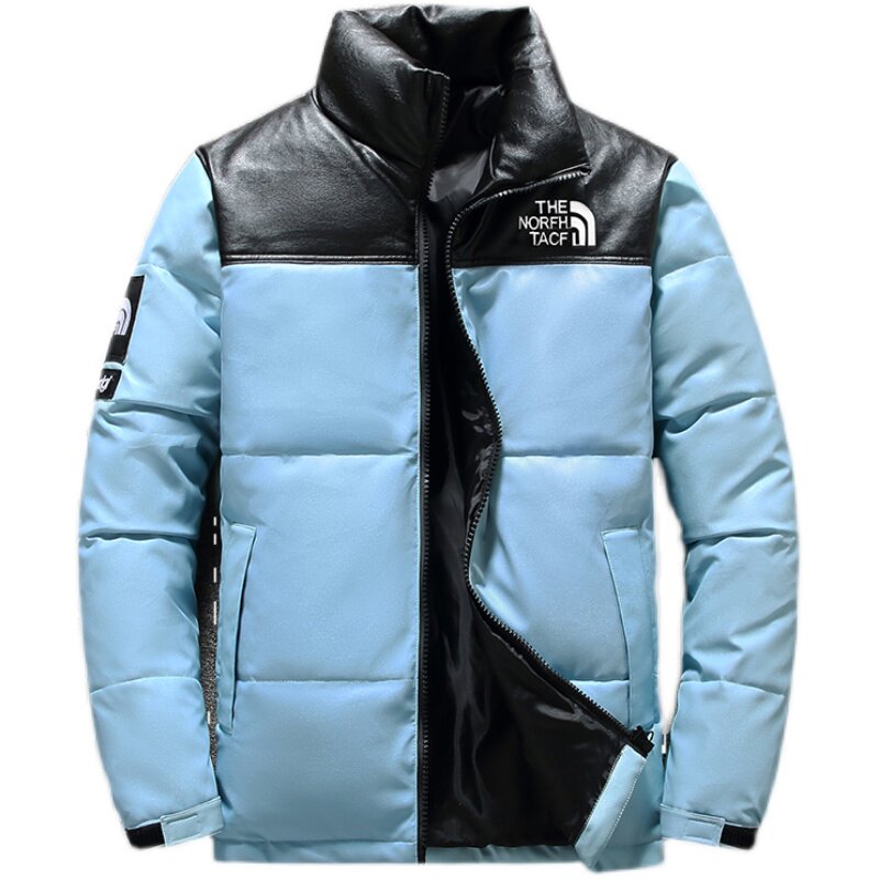 2021电商B247冬季新款羽绒服白鸭绒保暖男短款外套皮面MY21-P145,商品下架区,电商B247