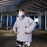 2020电商B247冬季新款港风潮牌加厚保暖抗寒大口袋男8100-P230，男装羽绒服，电商B247