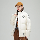 冬季保暖标白鸭绒连帽外套羽绒服情侣款笑脸款B247-239-p125，男装羽绒服，电商B247