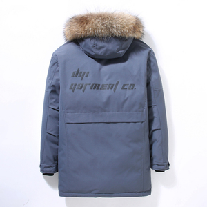 2021电商B247冬季羽绒服男装帅气青少年大毛领保暖外套Y810-P180图片