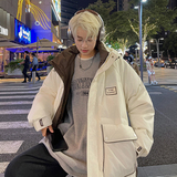 冬季新款新标潮牌白鸭绒外套羽绒服男女同款B247-99168-P170，男装羽绒服，电商B247