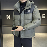 冬季新款新标潮牌白鸭绒外套羽绒服男女同款DS-B247-7001-P170，男装羽绒服，电商B247