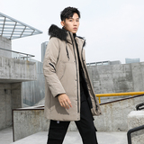2020电商B247冬季新款港风户外外穿中长款抗寒羽绒服青年925-P245，男装羽绒服，电商B247