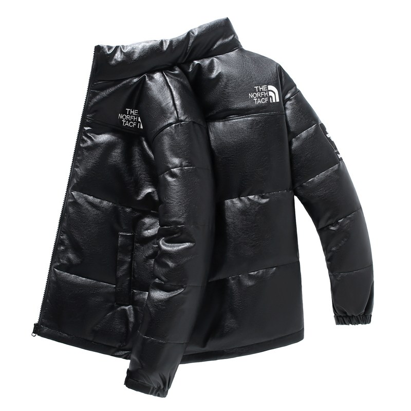 2021电商B247冬季外套短羽绒服暖青少年男装潮牌皮面MY21-P145图片