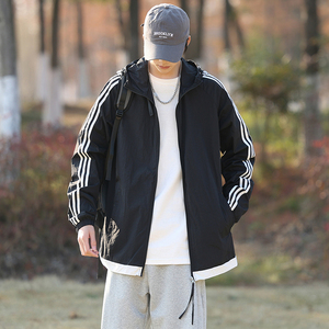 25年春夏新款UPF50+三条杠防晒衣外套男女同款DS-B247-7706-P45图片