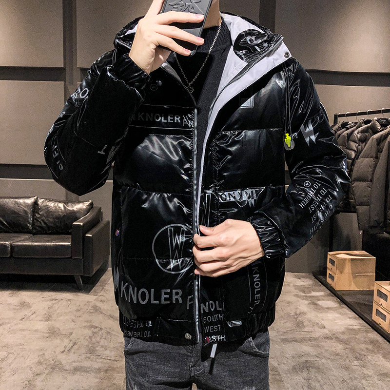 2022冬季新款男装羽绒服抗寒保暖亮面连帽外套DS-B247-MY19-P100,男装羽绒服,电商B247