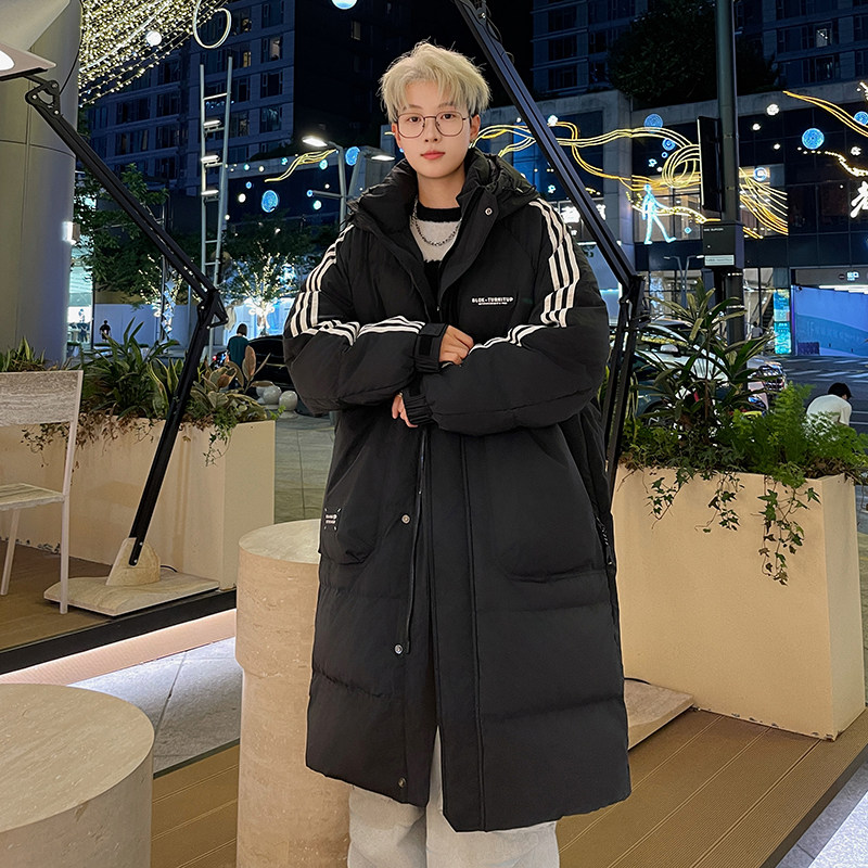 冬季新款新标白鸭绒外套长款羽绒服男女同款B247-2822-P278图片