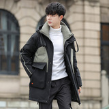 2024冬装新款连帽羽绒服中长款潮流保暖外套男DS-B247-9378-P230，男装羽绒服，电商B247