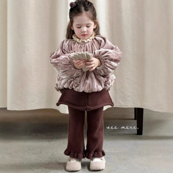 女童深秋款休闲裤2025新款