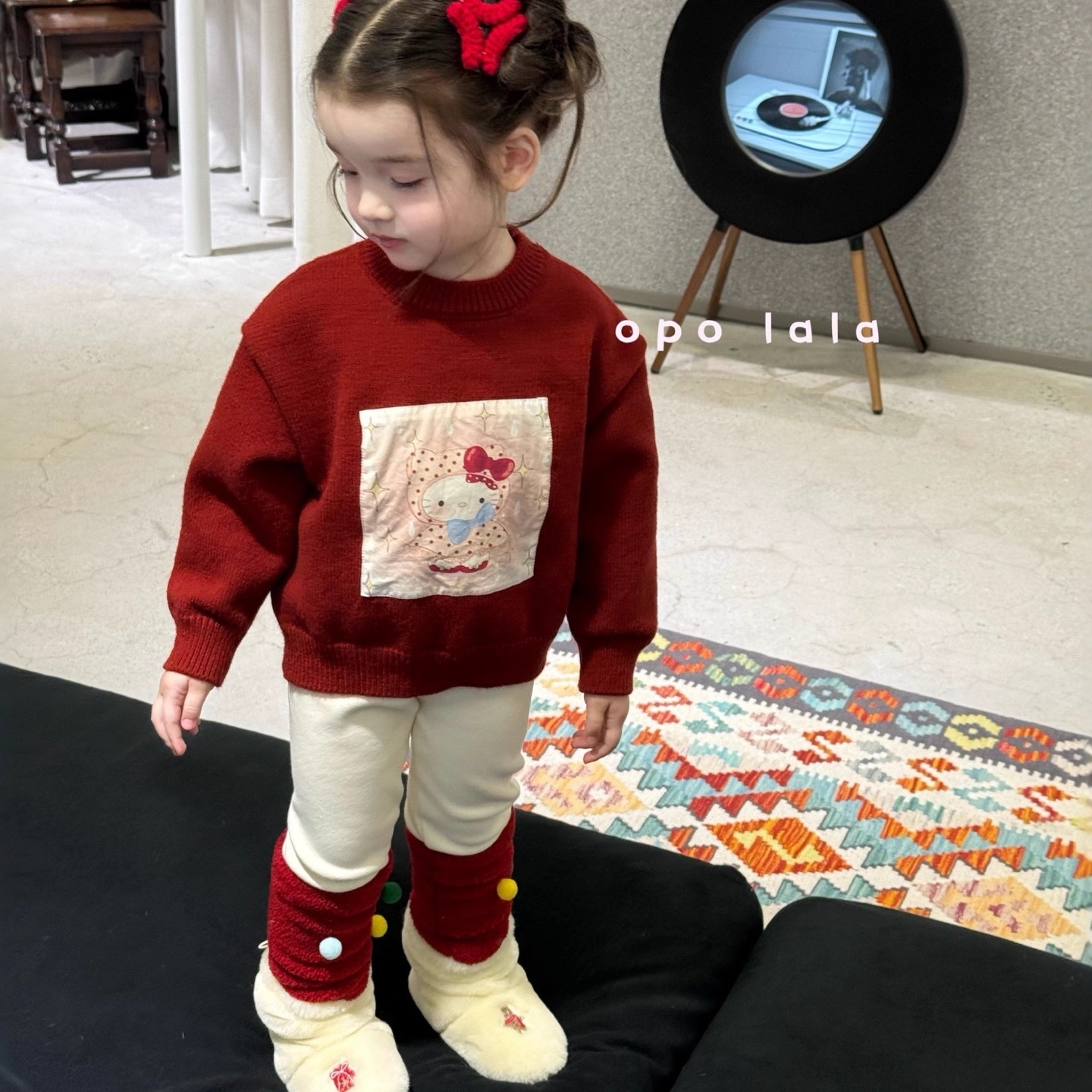 女童裤子深秋款2025新款