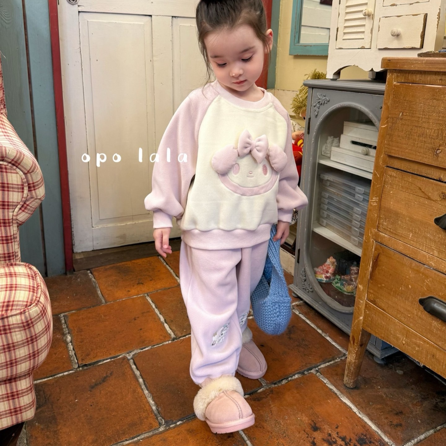 女童深秋款运动套装2025新款