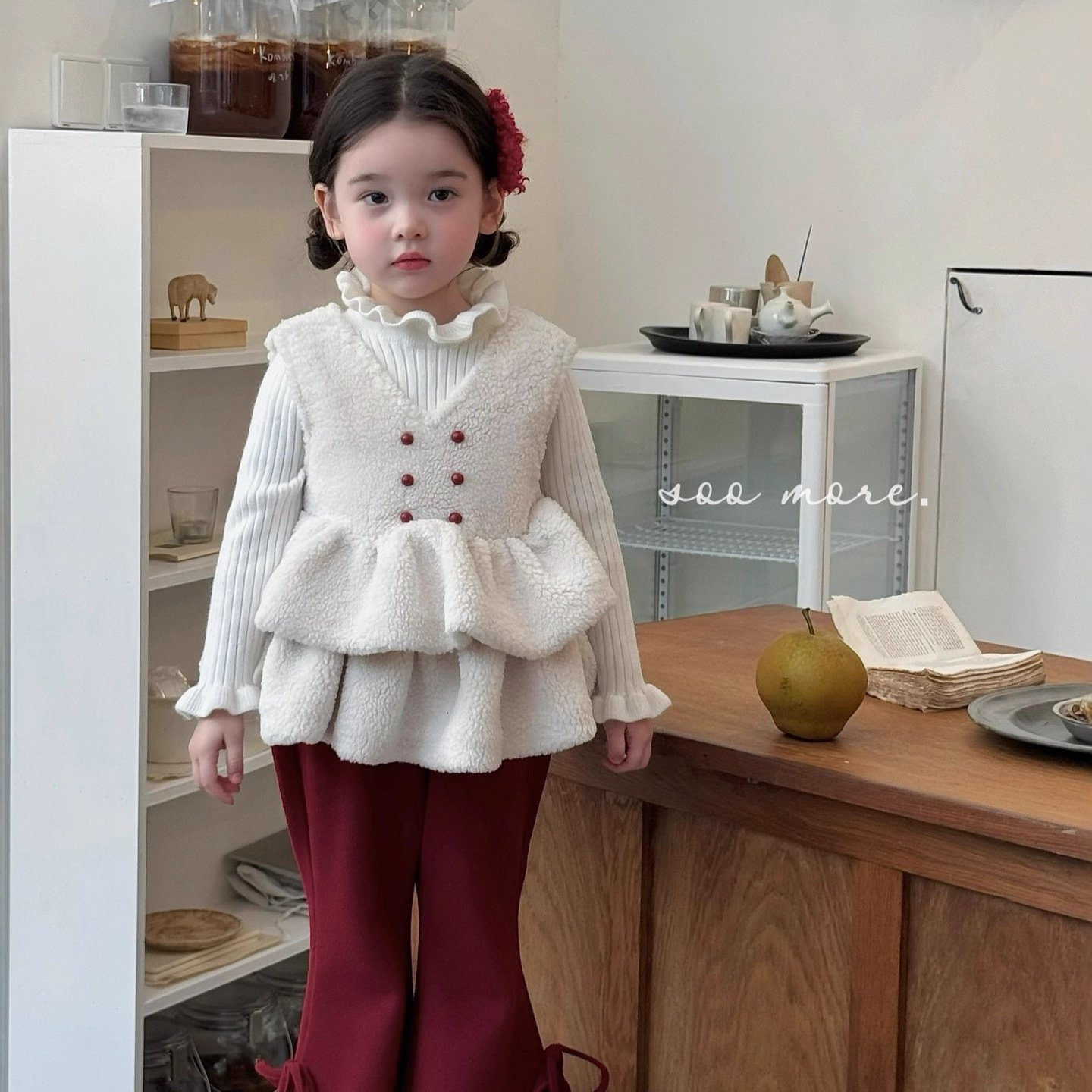 女童深秋款洋气喇叭裤