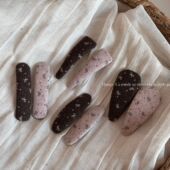 秋冬毛呢布艺蝴蝶结发夹高级感精致碎发bb夹刘海侧边夹头饰发饰