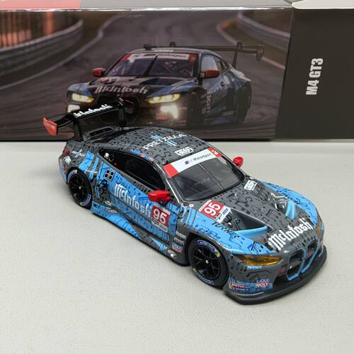现货FORMEX MODEL新品 1:64 M4 GT3 95号红耳音符 合金汽车模型
