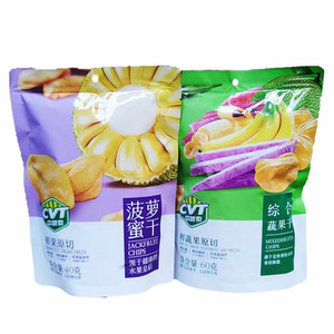 CVT中越泰菠萝蜜40g干综合蔬果干60g芋头条50g小包装鲜蔬果干包邮