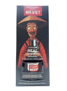 越南MR.VIET滴漏研磨阿拉比卡250g咖啡粉含滴漏提神手冲原装