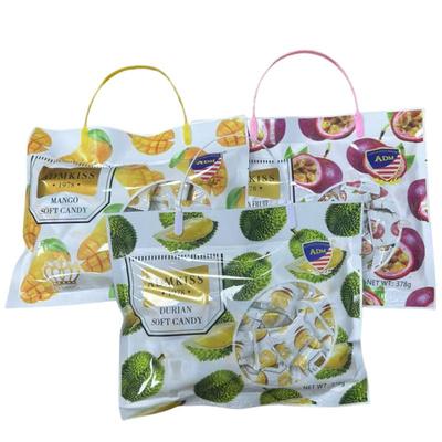 马来西亚风味ADM软糖芒果榴莲百香果巧克力椰子味软糕手提礼袋