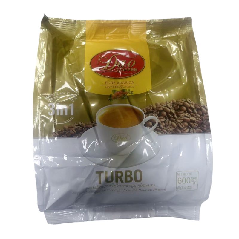 老挝进口Dao牌咖啡400克20条特浓原味意式三合一速溶咖啡老挝特产