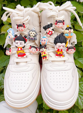 鞋带配饰高级感可拆卸儿童diy鞋花扣装饰品魔丸灵珠哪吒闹海魔童