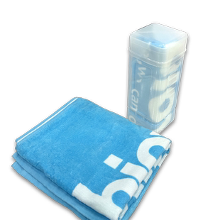 威德博威加大加宽运动毛巾割绒毛巾柔软舒适吸水毛巾羽毛球毛巾