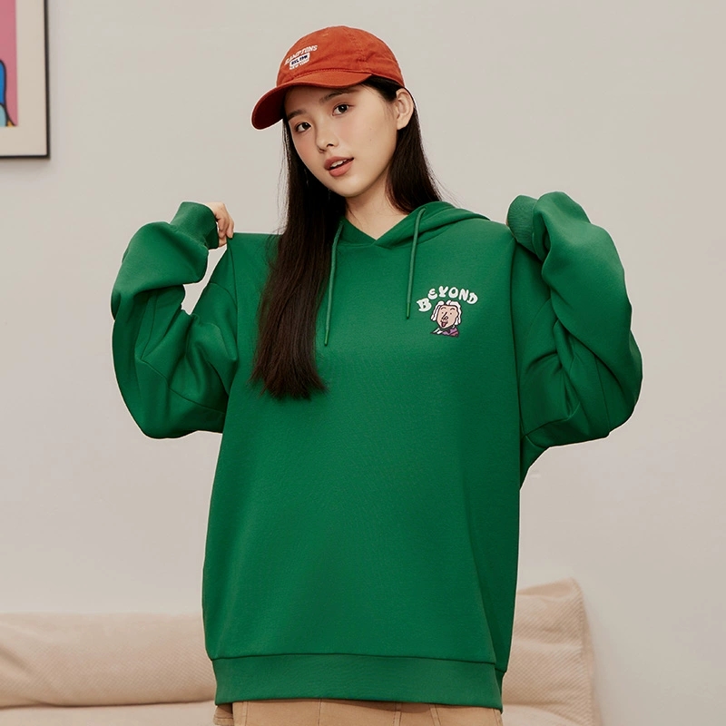 361冬季新款连帽套头加绒男女卫衣休闲保暖男装女装652346801