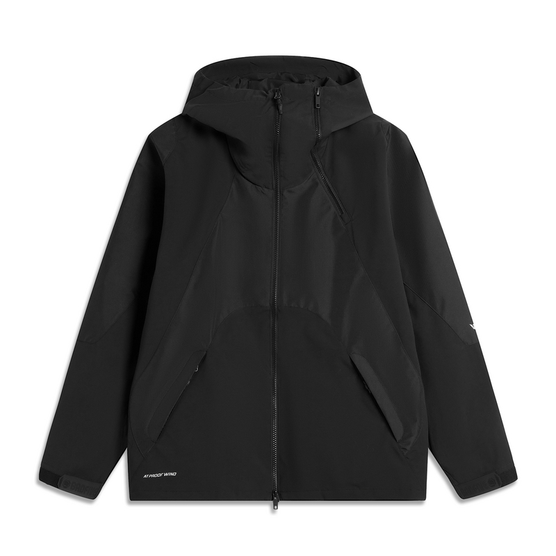 李宁风衣男春季篮球系列时尚简约宽松休闲运动风衣AFDU065--B品