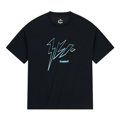 361度短袖男女款时尚舒适透气宽松圆领短袖T恤632419117-