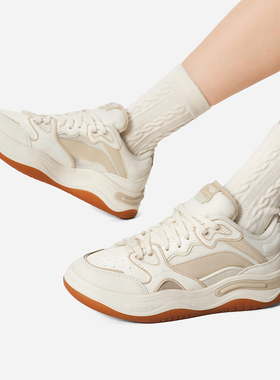 李宁休闲鞋秋季新款FUTUREFLOW舒适透气运动休闲鞋AGCU048-B品