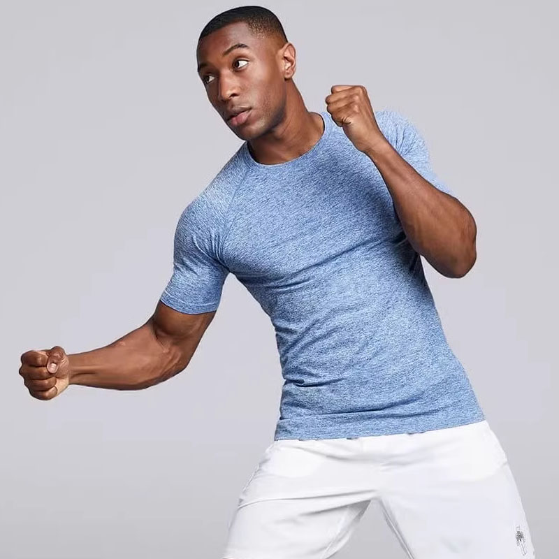 HPE男款夏季健身系列时尚舒适运动短袖1H3M06009180