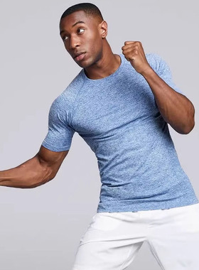 HPE男款夏季健身系列时尚舒适运动短袖1H3M06009180