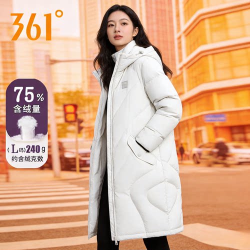361°女运动羽绒服保暖防风宽松舒适休闲时尚百搭羽绒服562444317
