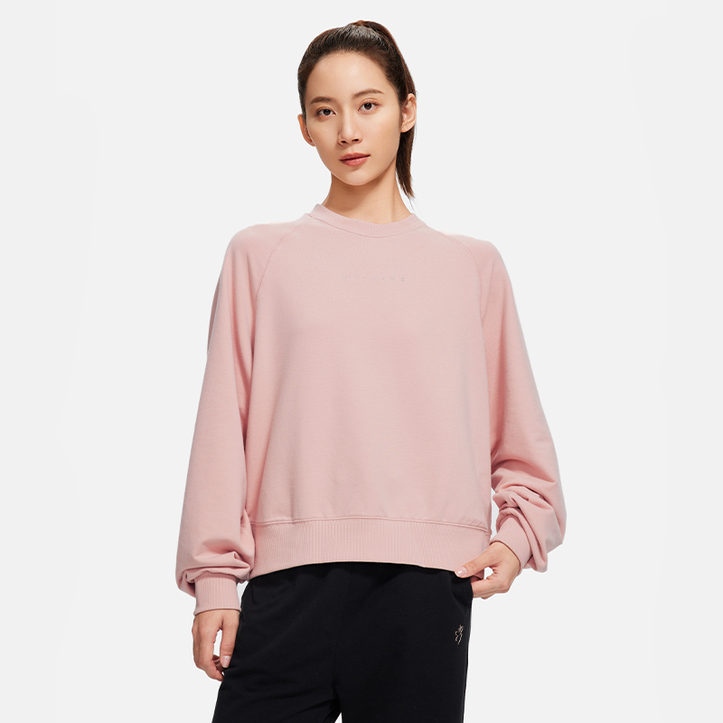 李宁训练女子圆领卫衣