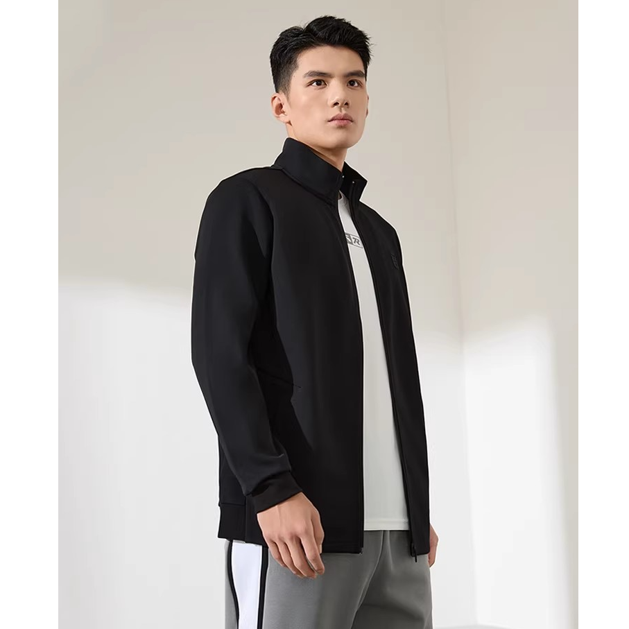 361&deg;运动外套男款开衫卫衣立领休闲针织夹克运动服上衣652434801