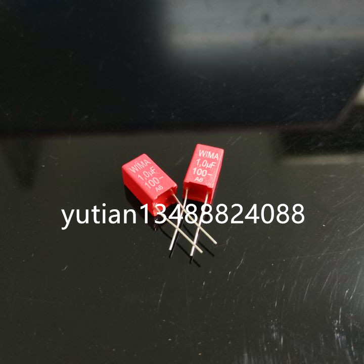 德国WIMA电容100V105 1UF MKS2 脚距5MM 5% 威马音频发烧电容