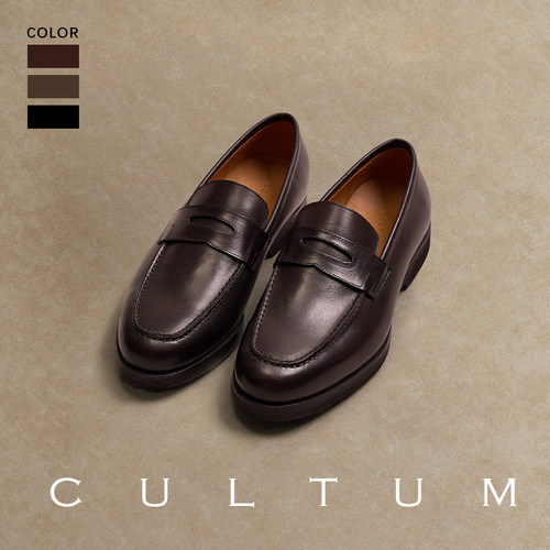 CULTUM乐福鞋牛皮软底男士皮鞋