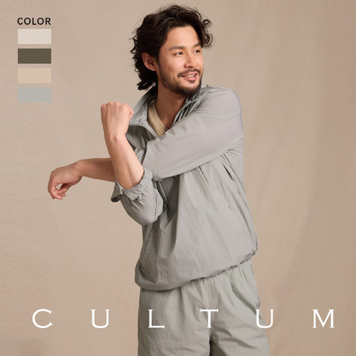 CULTUM户外轻量半开领套头卫衣