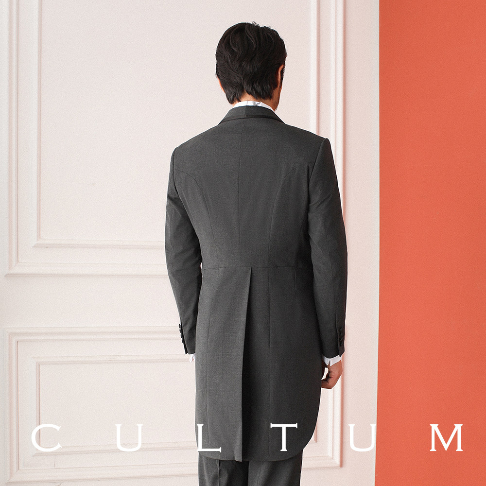 CULTUM ELEGANT BANQUET COURT DRESS GENTLEMAN TUXEDO MENS SLIM SUIT FORMAL SUIT THREE-PIECE SUIT