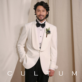 CULTUM绅士青果领西服套装 999礼盒 男结婚婚礼新郎礼服西装
