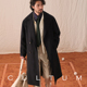 空气感廓形风衣 CULTUM复古羊毛宽松双排开春风衣外套男中长款