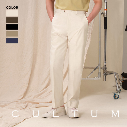 CULTUM通勤透气弹力腰男士西裤